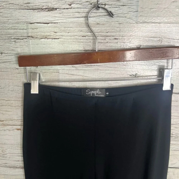 Sympli black crop black pants size  6 - Picture 3 of 7